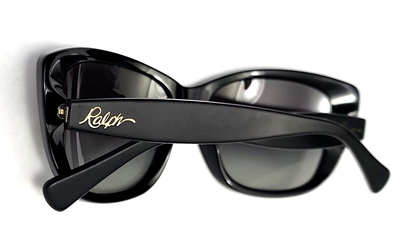Ralph Lauren RA5190 1377/11 Black Gray Cat Eyes Sunglasses 56-16 135 3N Ralph Lauren RA5190 1377/11 Black Gray Cat Eyes Sunglasses  main image 3
