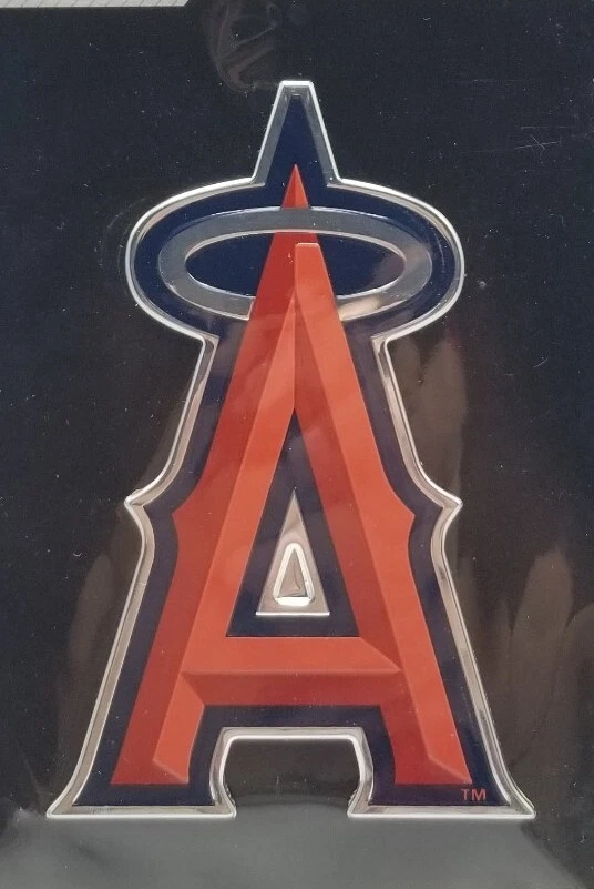 Team ProMark LOS ANGELES ANGELS Automotive Team 3D Aluminum Emblem MLB New NOS - Image 3 of 4