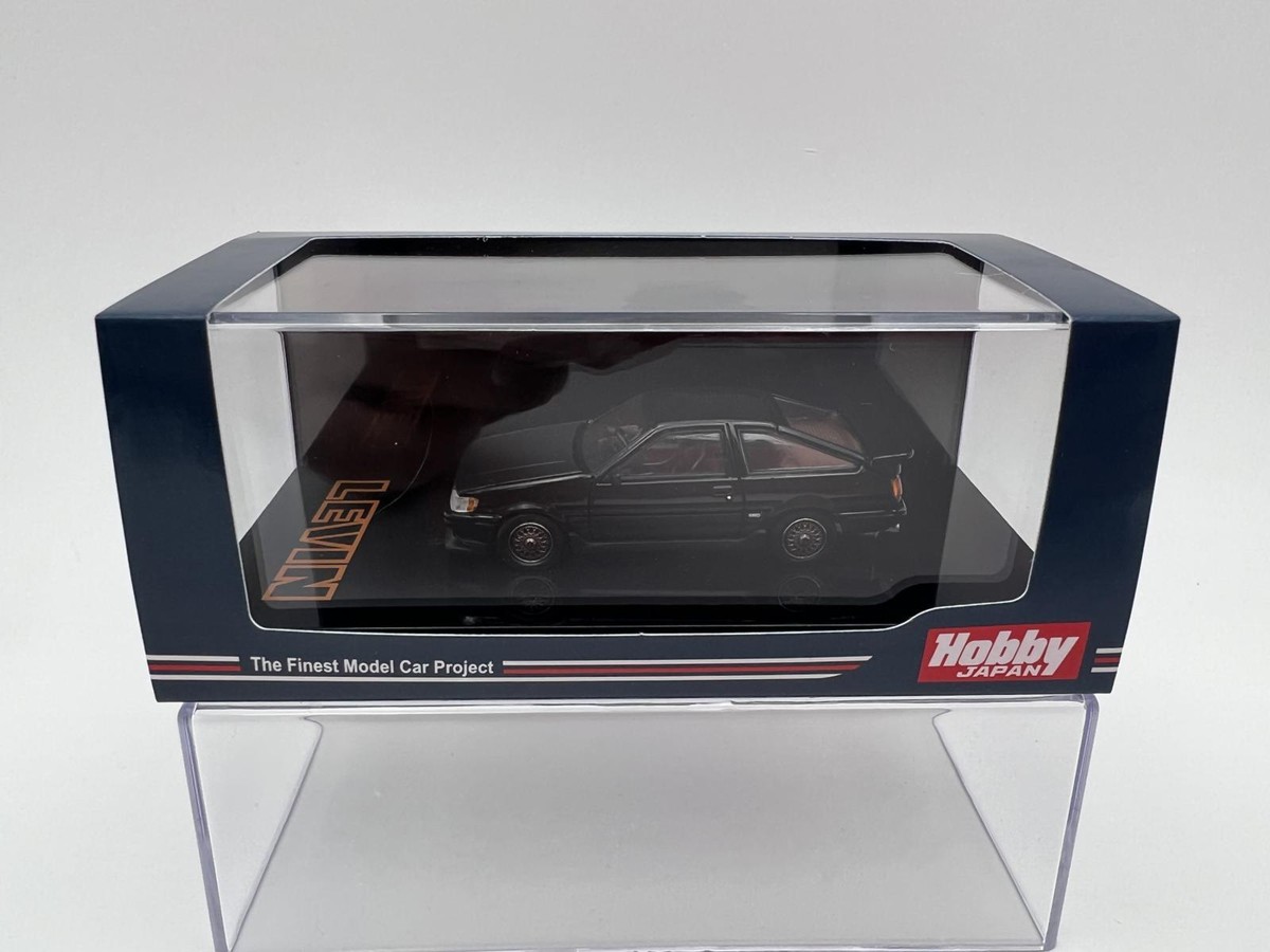 Hobby Japan 1:64 Toyota Levin AE86 Customized Version Black | eBay