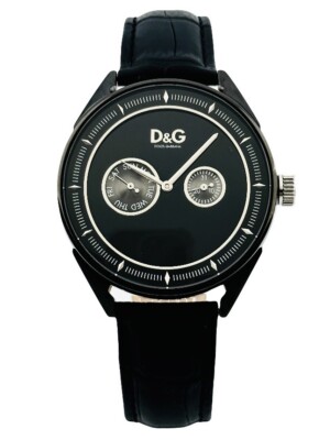 D&G Dolce & Gabbana DW0420 Men's Jimmyz Multifunction Black