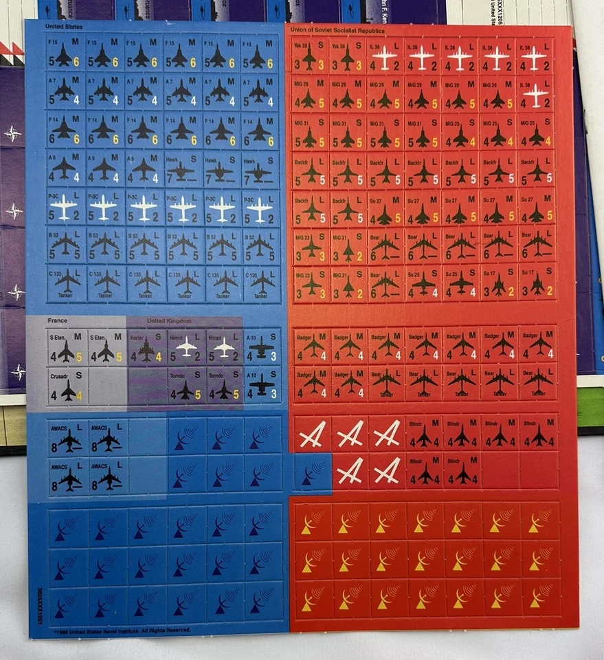 1988 Hunt For Red October Game by TSR Complete New Old Stock FREE SHIPPING - Image 3 of 4