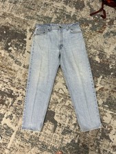 Vintage Levi's 505 Men's Jeans Size 36x30 Light Wash Made in USA Relaxed Fit