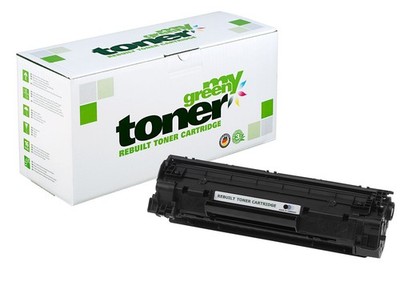 my green Toner zu HP 725 / 3484B002 / CE285A / 85A Schwarz - ca. 1600 Seiten
