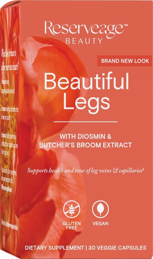 Reserveage Beautiful Legs с диосмином и ресвератролом 30 растительных капсул 4590₽