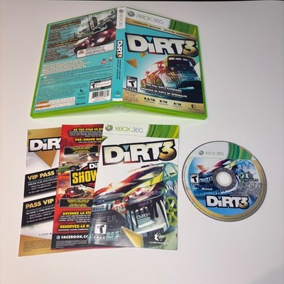 DiRT 3 Complete Edition (Microsoft Xbox 360, 2011) Complete CIB Good Tested