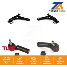 Front Suspension Control Arm Assembly And Tie Rod End Kit For Ford Fiesta