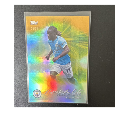 Topps Premier League 2025 Jérémy Doku Manchester City #32 39/50