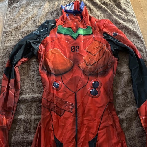 Evangelion Asuka Bodysuit Costume Size S Lightly Used Japan