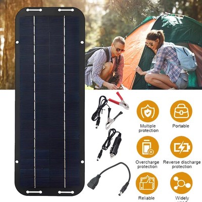 Solar Batterie Ladegerät 60W 12V Solarpanel Auto Batterie Wartungsgerät für Boot
