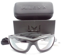Wiley X Gravity Matte Black Clear Authentic Sunglasses New CCGRA03