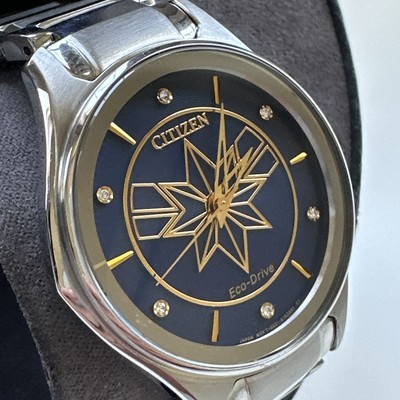 59さま Citizen Women's Eco-Drive Captain Marvel Limited Edition Watch