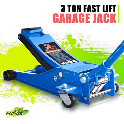 3 Ton Steel Low Profile Hydraulic Floor Jack for Truck SUV Pickup