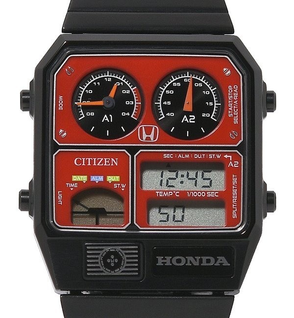 CITIZEN×Honda PRELUDE 腕時計 Honda × CITIZENコラボレーション ANA-DIGI TEMP（新型PRELUDEモデル