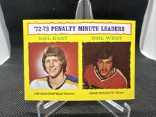 1973-74 Topps - Dave Schultz, Jim Schoenfeld #5 (RC)