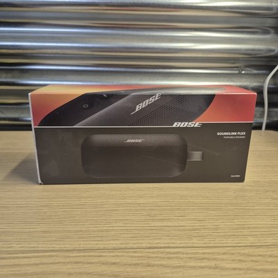 Bose - SoundLink Flex (2nd Gen) Black Portable Bluetooth Speaker  Waterproof NEW