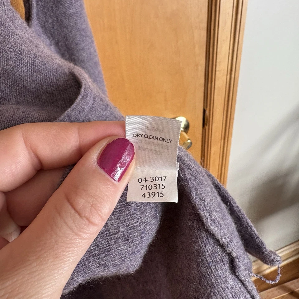 J. Jill Wool Cashmere Blend Tunic Knit Sweater Pockets Cottagecore S Capsule - Image 4 of 4