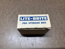 Vintage Lite-Brite Pegs in Original Box