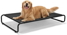 Cooling Elevated Dog Bed, Outdoor Raised Dog Bed for Large Dogs
