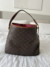 Louis Vuitton Monogram Brown Shoulder Bag Dra...