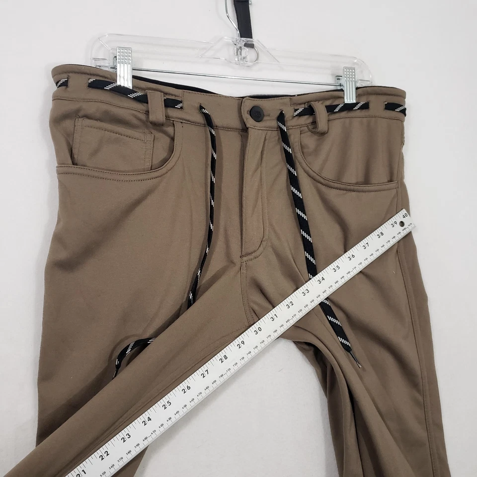 686 SMARTY 3-in-1 Technology Cargo Fleece Liner Pants Men's size Small Brown - Image 4 of 4