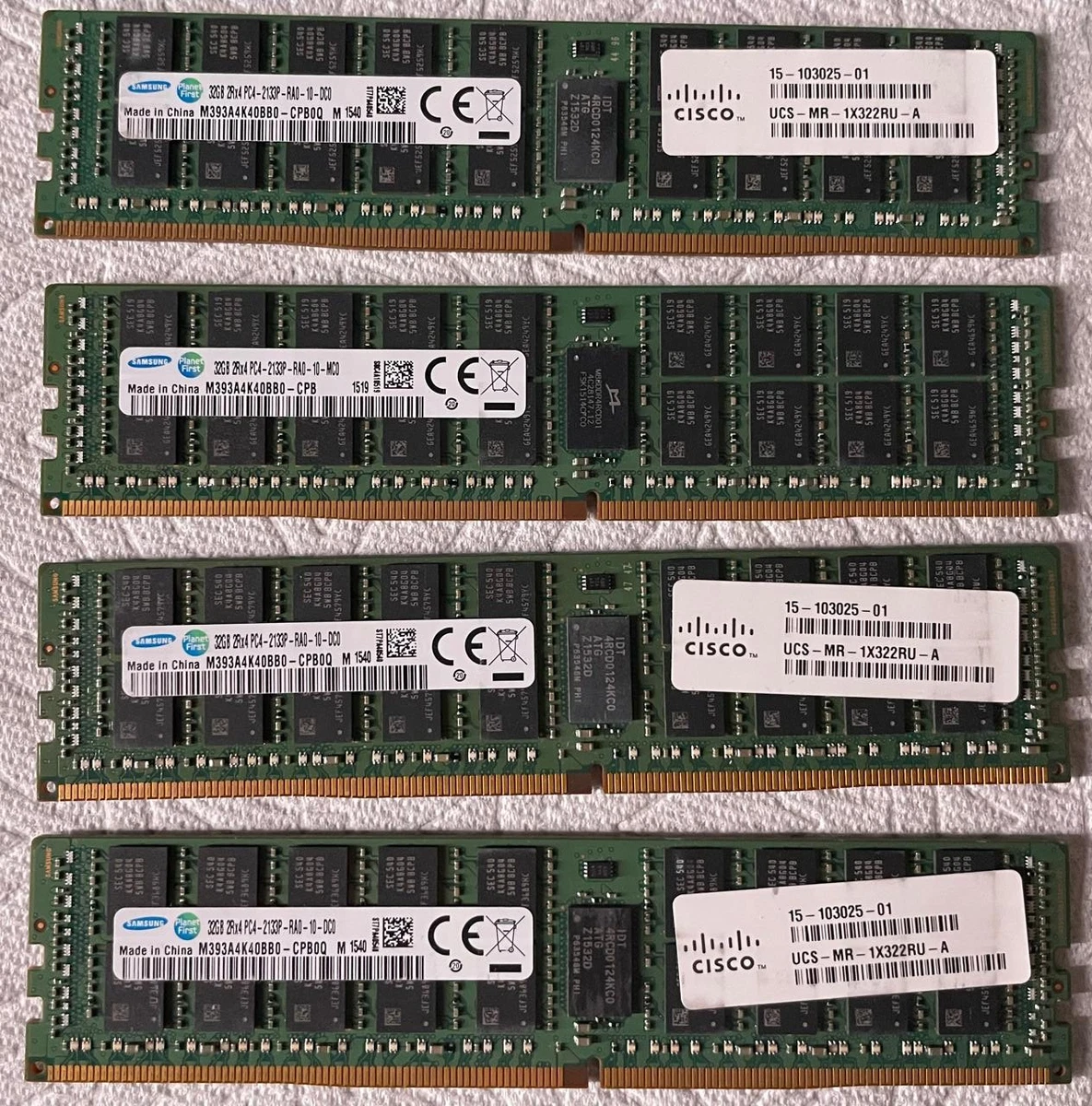 Cisco DIMM Network Server 32 GB Capacity per Module Memory (RAM