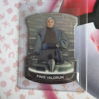 2025 Topps Star Wars Masterwork Finis Valorum Galactic Die Cut Pods /299