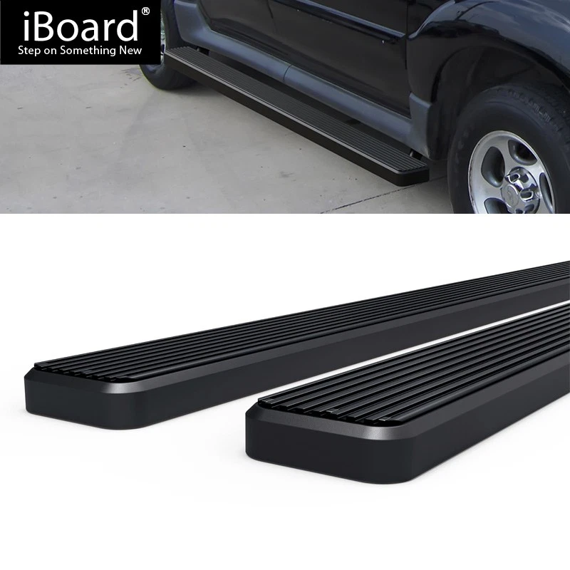 Running Board Side Step Nerf Bars 5in Black Fit Ford Explorer Sport Trac 01-06 Foto 2 de 4