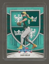 2024 Panini Crusade Zack Gelof Teal /49 #120 Oakland Athletics
