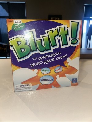 Blurt Word Race Party Game By Educational Insights