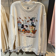 Disney World 2025 Halloween Pumpkin Spice  Everything Nice Sweatshirt Size S