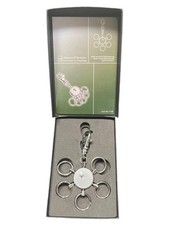 Mammut Modular Schlüsselanhänger 6 Ringe Silber Metall Karabiner NEU OVP