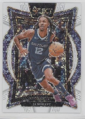 2024-25 Panini Select Concourse White Disco Prizm /75 Ja Morant #60 0zu6