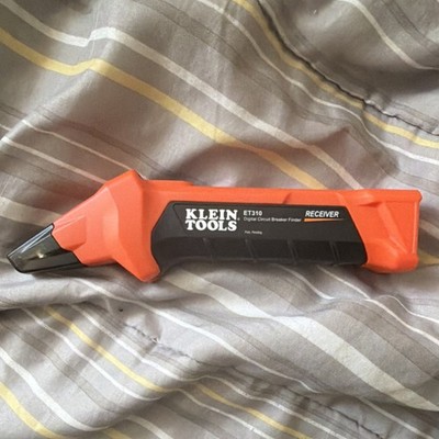 Klein Tools ET310 Portable Circuit Breaker Finder Electric Orange Black