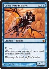 1x Consecrated Sphinx - Foil Moderate Play MTG Magic - Kid Icarus -