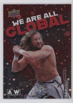 2024 AEW All Elite Wrestling We Are Global Foilboard /249 Kenny Omega #WG-12 p0r