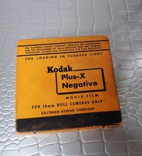 Kodak Negative Panchromatic Safety Film 16mm 100 Feet No. 345 New With Seal VTG