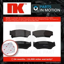 Brake Pads Set fits SUZUKI VITARA 1.6 Front 89 to 99 NK 5520056830 5520056831