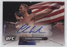 2016 UFC High Impact Topps Online Exclusive Chris Weidman #HA-CW Auto