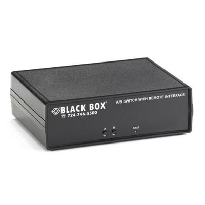 BlackBox SW1040A CAT6 A/B Switch Latching RJ45 TAA Compliant