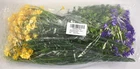 Colovis Artificial Flowers Outdoor UV Resistant Fake Plants Greenery 9 Pc