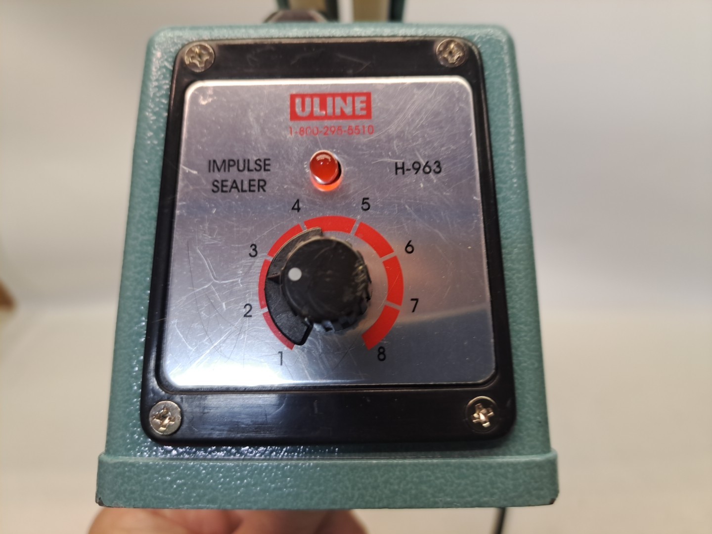ULINE H-963 16" Impulse Sealer with cutter  USED
