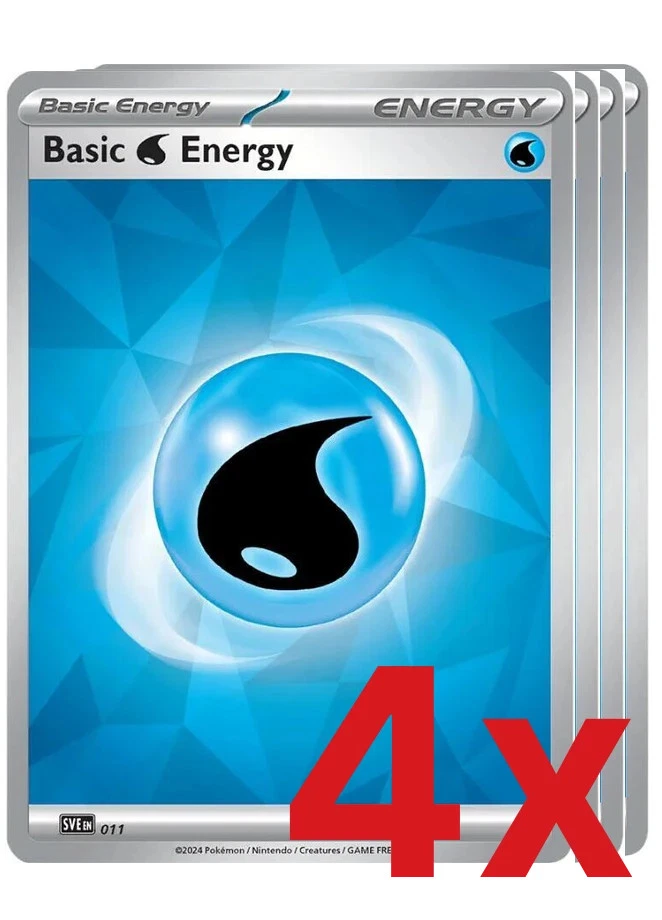 Basic Water Energy Pokémon TCG Cards for sale | eBay