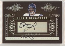 2006 Playoff National Treasures Rookie Signatures 38/99 Owen Daniels Auto 9b4