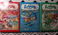 JAPANESE LANGUAGE Lot Of 3 Magic Knight Rayearth vol 1 2 3 CLAMP