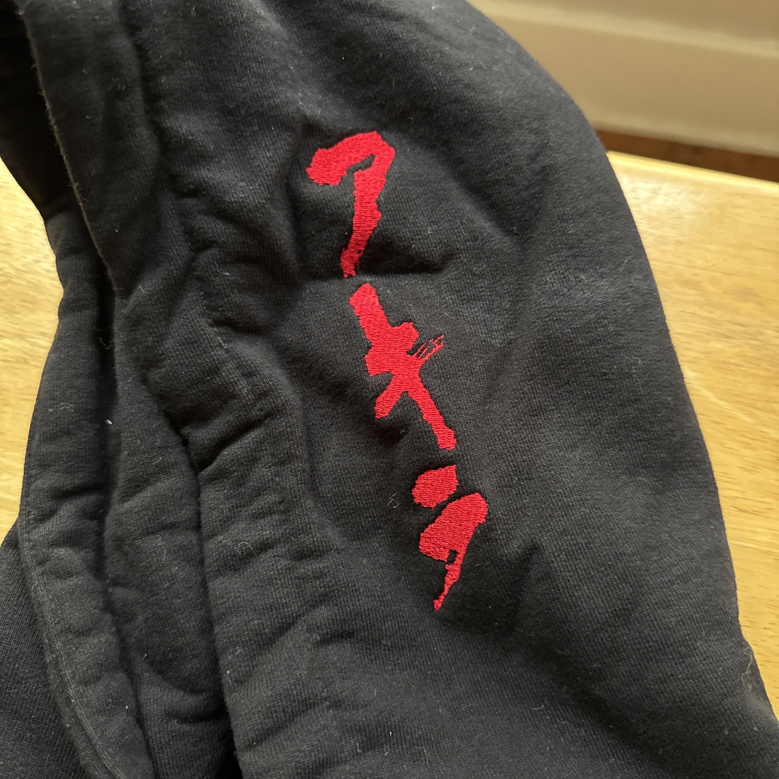 Supreme Akira Arm Hooded Sweatshirt Black Size M FW17 image 2