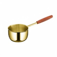 Pot à Huile Chaude Poignée Longue Petit Pot En Titane Épais