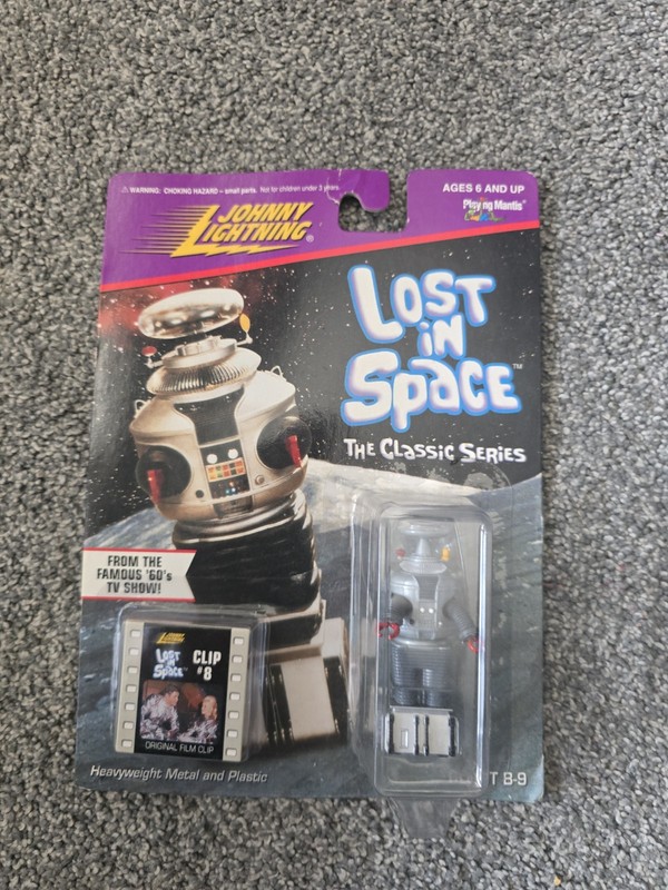 Playing Mantis Lost in Space Classic Series Robot Figure w/ John/Judy card