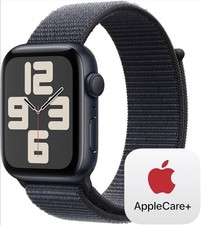 Apple Watch SE 2nd Gen 44mm GPS Midnight Fitness Smartwatch One Size - 238 New