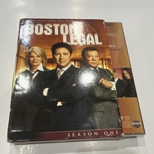 Boston Legal Season 1 DVD 5-Disc Set James Spader Candice Bergen Deleted Scenes