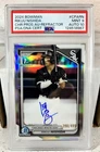 2024 1st Bowman Chrome Prospect Autographs Rikuu Nishida Refractor /499 RC